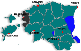LÄÄNEMAA MAP