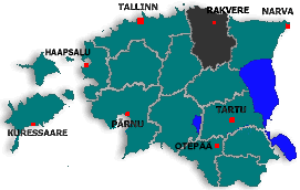 LÄÄNE-VIRUMAA MAP
