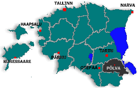 PÕLVAMAA MAP